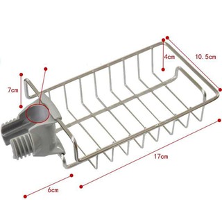 kệ inox gắn vòi nước