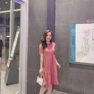 LH34 - Đầm Suông Bèo Tầng