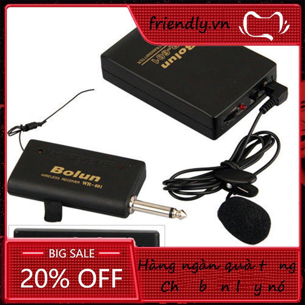 Bộ Micro Thu Âm Không Dây Chuyên Dụng Wr601