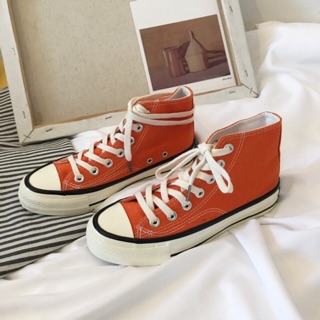 ORDER giày ulzzang màu cam conver