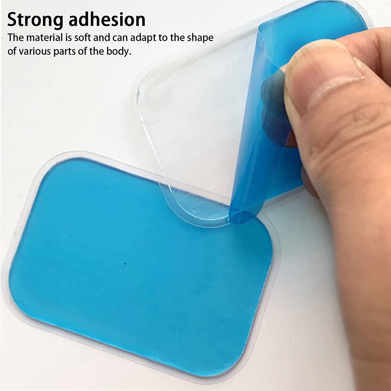 48 miếng đệm Gel thay thế cho máy tập cơ bụng EMS Phụ kiện máy tập giảm béo đa chức năng cho máy tập giảm béo