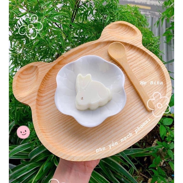 Khuôn nhựa chịu nhiệt hấp trứng, bánh plan cho bé