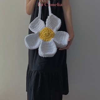 Túi len hoa cúc Daisy Crochet Bag
