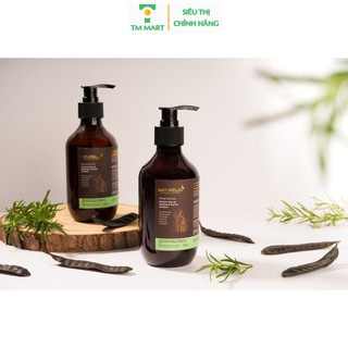 Dầu gội thảo dược bồ kết và tràm trà Naturelux 300ml