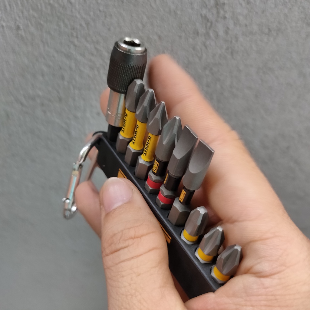 Set 9 Mũi Vặn Vít DEWALT- Đầu Nối(Loại xám đậm, xám nhạt)