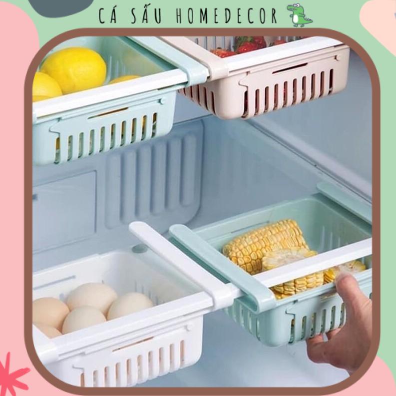 Khay Nhựa Để Tủ Lạnh Rút Gọn Thay Thế Tối Ưu Diện Tích