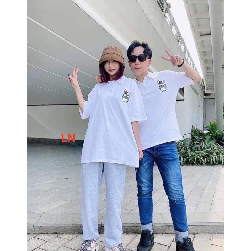 Áo polo logo chó đốn DA3