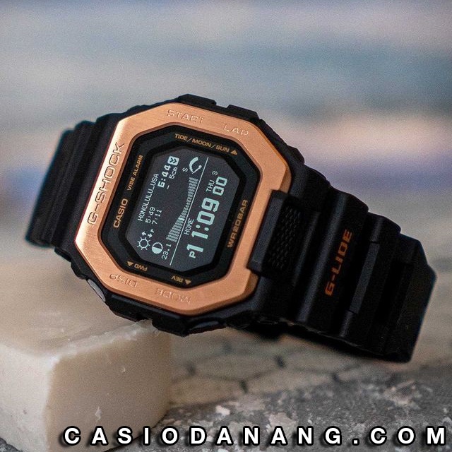 Đồng hồ nam dây nhựa Casio G-Shock chính hãng Anh Khuê GBX-100NS-4DR