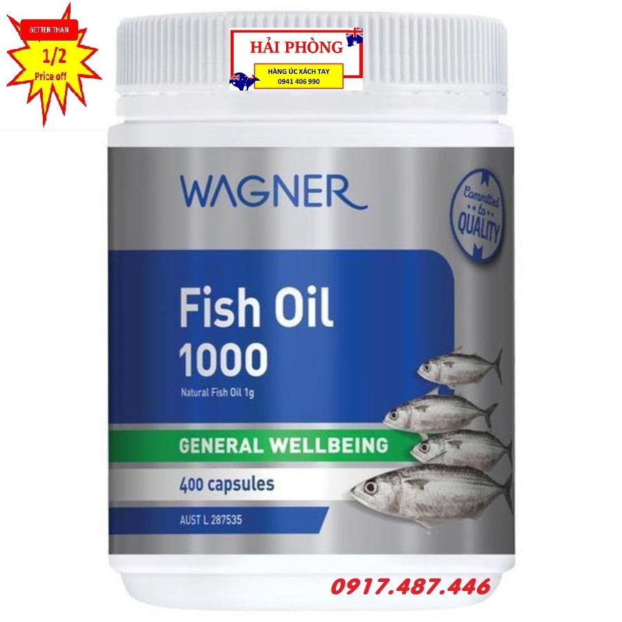 Dầu cá Úc Fish oil wagner