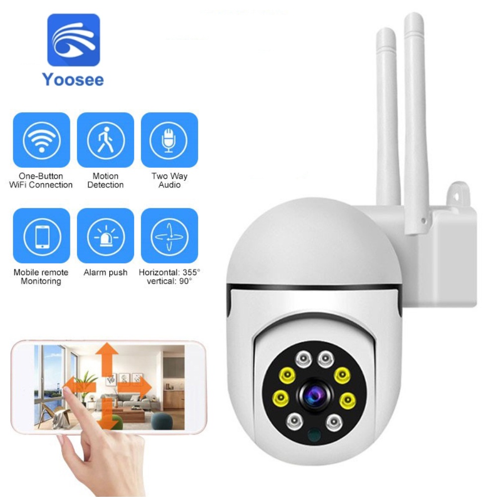 Sẵn Sàng✅Camera IP Wifi 2MP 5G Giám Sát Ngoài Trời Tự Động Theo Dõi PTZ Ứng Dụng Yoosee TTS