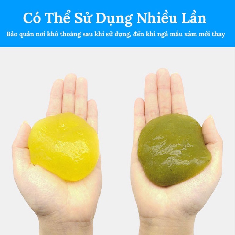 Gel vệ sinh bàn phím - slime vệ sinh bàn phím - gel vệ sinh lap top, oto - silicon hút bụi NAVI