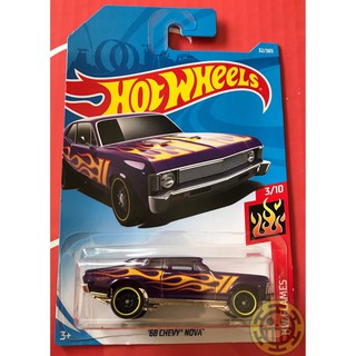 Ô tô Hot Wheels '68 CHEVY NOVA 3/10 Malaysia giá tốt