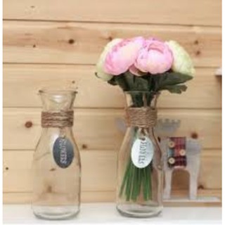 Combo 4 chai thủy tinh chai eo 350 ml