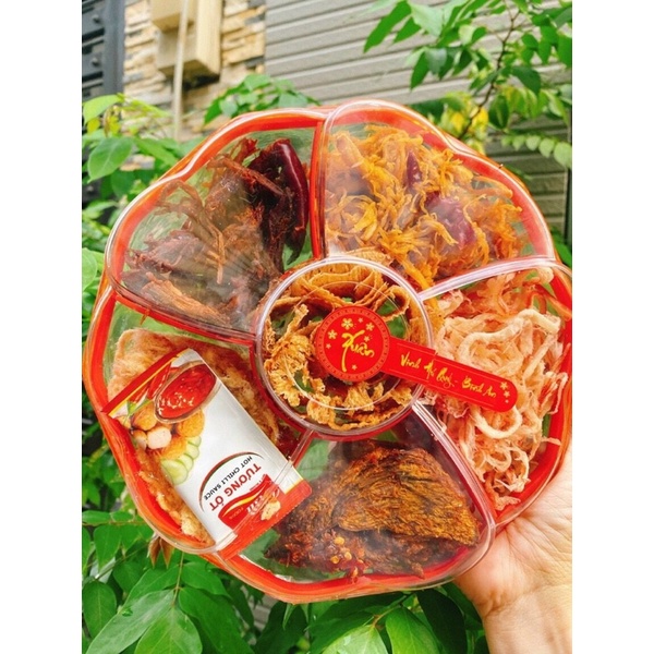 Set Khô Lục Vị Khay 550Gram  [FREE SHIP]TỪ ĐƠN 50K, [Loại Đặc Biệt] Hàng ngon nhà làm | BigBuy360 - bigbuy360.vn