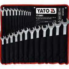 Bộ cờ lê vòng miệng 23 chi tiết  từ 6-32mm Yato YT-03651