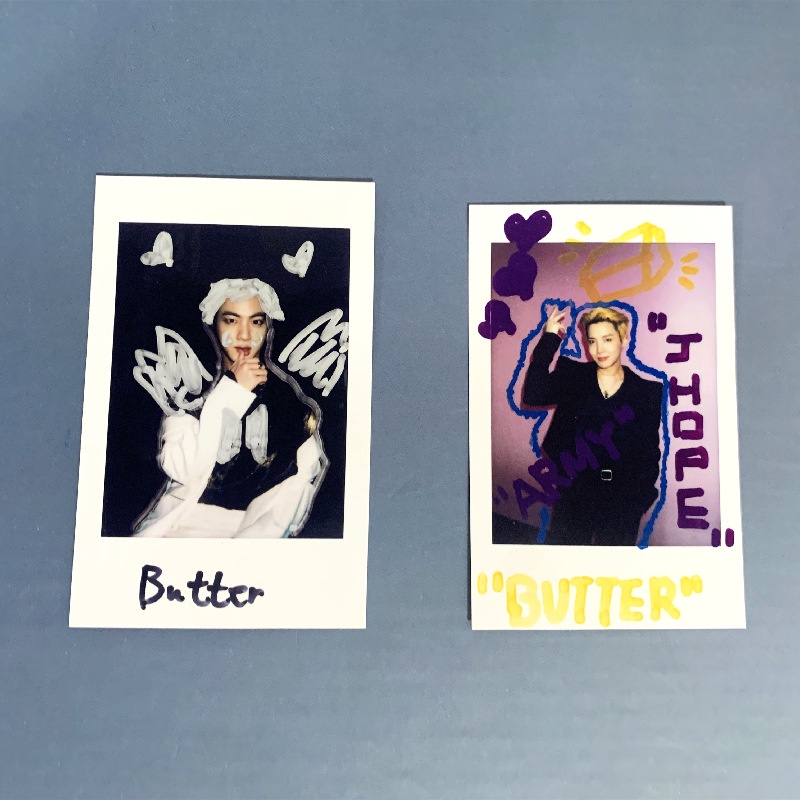 Set Card Teaser MV BTS Butter