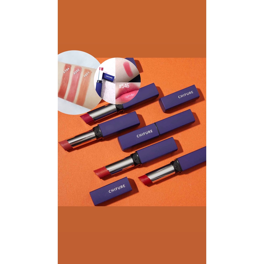 Son Lì Chifure Dưỡng Siêu Mềm Môi Nội Địa Nhật Bản - Thỏi 2.5g