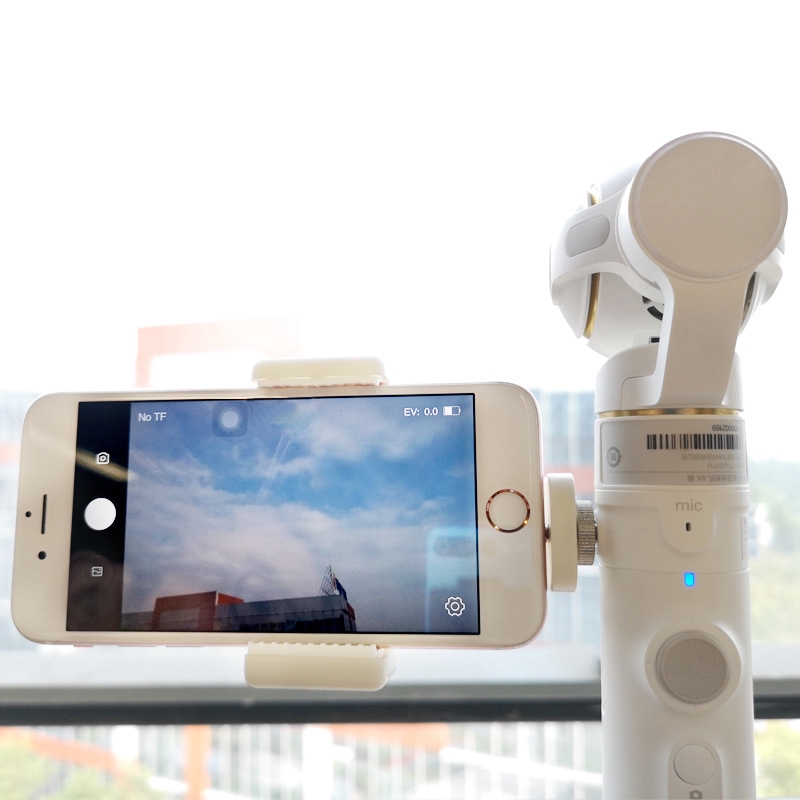 FL【COD Ready】Giá đỡ điện thoại chống rung dành cho gậy cầm tay Xiaomi Mi 4K Drone Phụ kiện（Chỉ clip điện thoại）