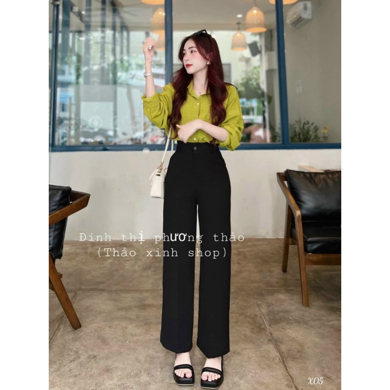 (Free Ship) SÉT ÁO LỤA QUẦN FORD GỌN GÀNG TRANG TRỌNG LẠI LỊCH SỰ CHO CHỊ EM HẸN HÒ DẠO PHỐ CUỐI TUẦN UP h.h.p