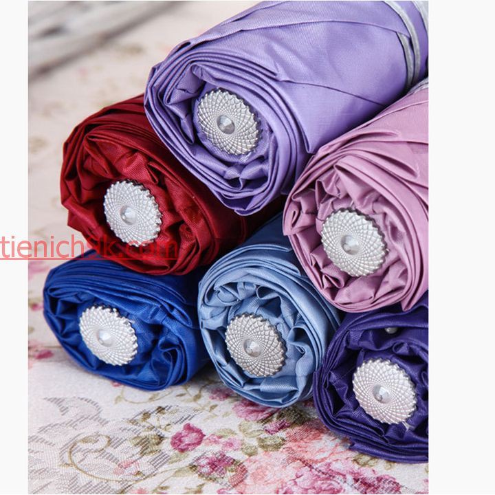 Ô dù chống tia UV Hàn Quốc 8 nan 2 lớp chống gãy – Ô che nắng mưa