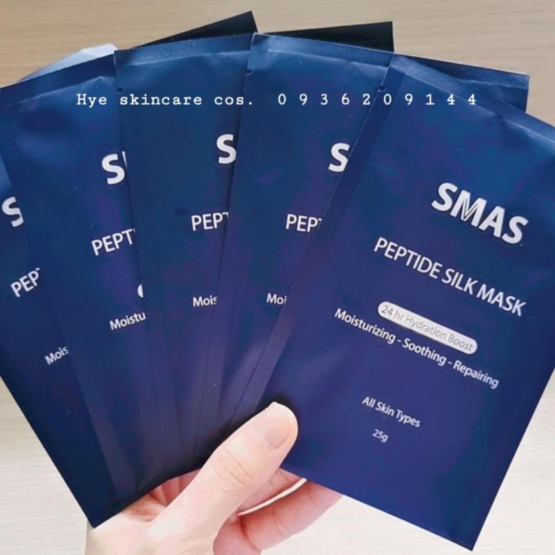 SMAS Peptide Silk Mask 25g - Mặt nạ Peptide phục hồi cấp ẩm , giảm kích ứng sửa chữa da tổn thương