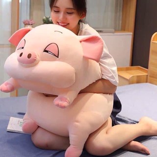 (siêu rẻ) Lợn nhồi bông siêu mềm mịn dải 45cm