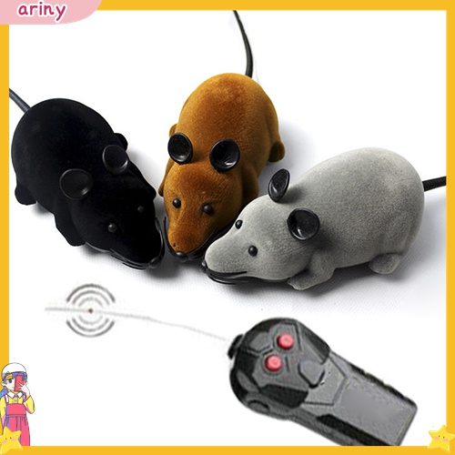 Đồ Chơi Chuột Giả Không Dây Kèm Điều Khiển Từ Xa Cho Mèo Cưng