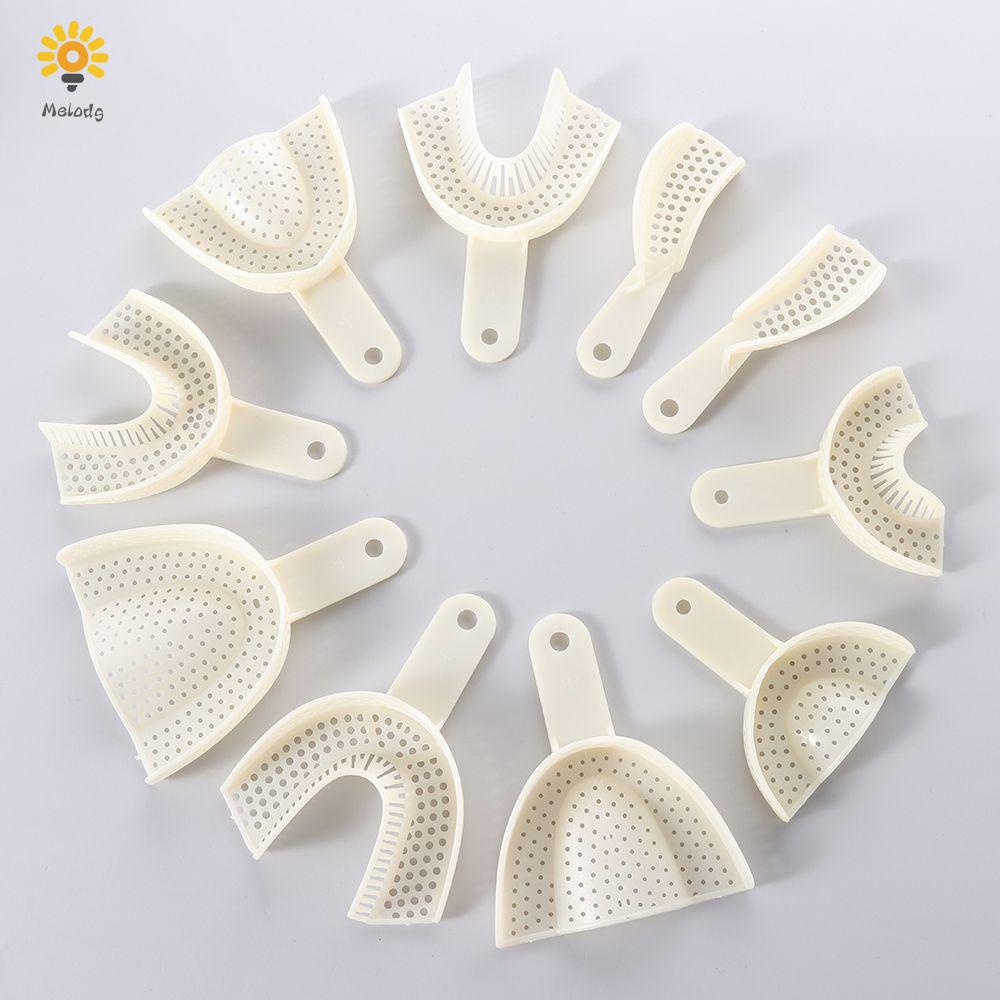 Set 10 Khay Lưới Đựng Răng Chất Lượng Cao Không Có Khay Nhựa Hàng Mới