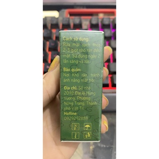 (cam kết chính hãng) SERUM XÓA MỤN THÂM DR.SKIN ACNES