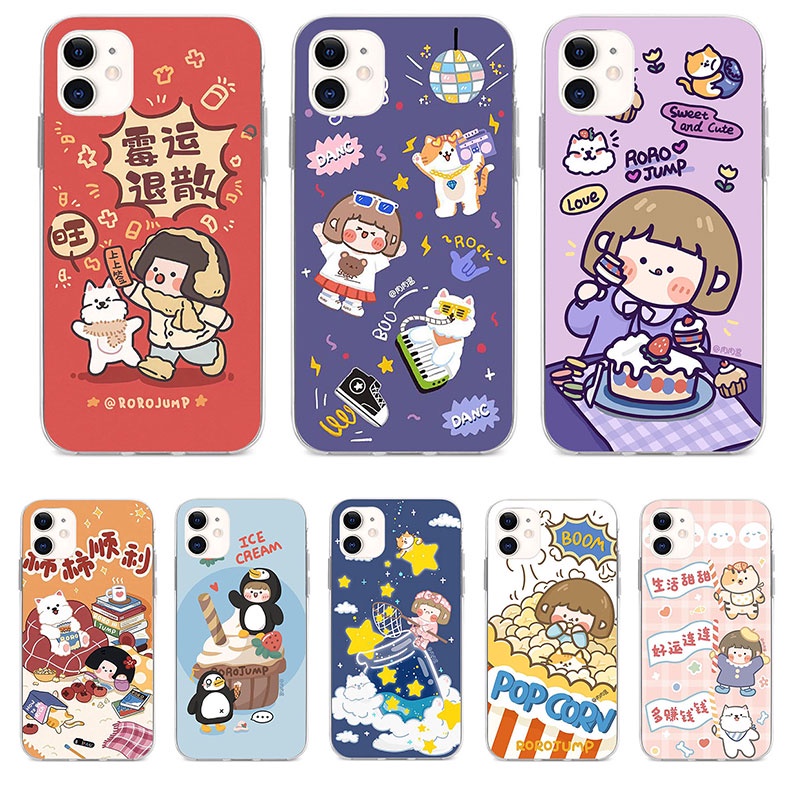 Ốp lưng Xiaomi MI 8 Lite Pro 8SE 9 SE TPU mềm Case RORO