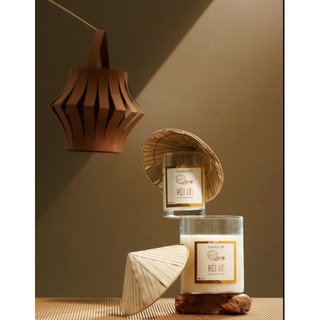 Candle Cup/Agaya - Nến thơm mùi Hội An 100g/220g/350g - Mùi Trầm hương/ Hoắc hương/ Quế/Cỏ lau/ Đàn hương- Thuần Nông