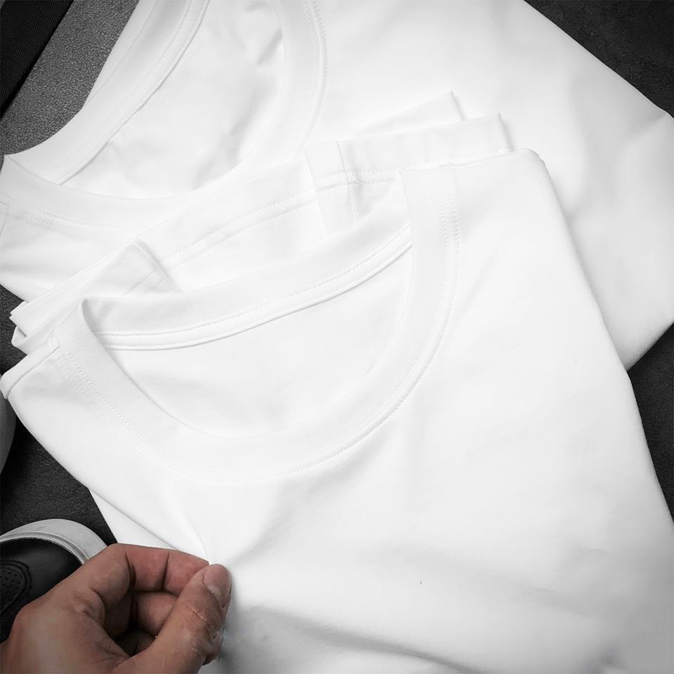 Áo thun nam hàn quốc cao cấp đẹp giá rẻ áo thun trắng trơn TCS