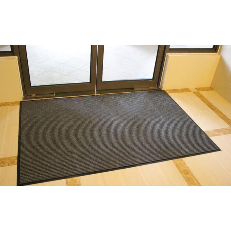 Thảm chùi chân nỉ cỡ lớn đế cao su 1,2x1,8m. Đế cao su chống trơn trượt.