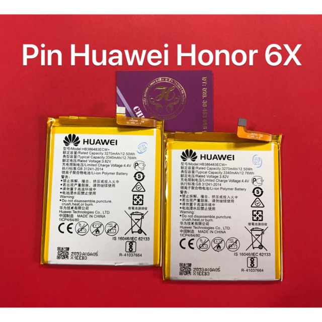 Pin honor 6X - GR5 (2017) zin