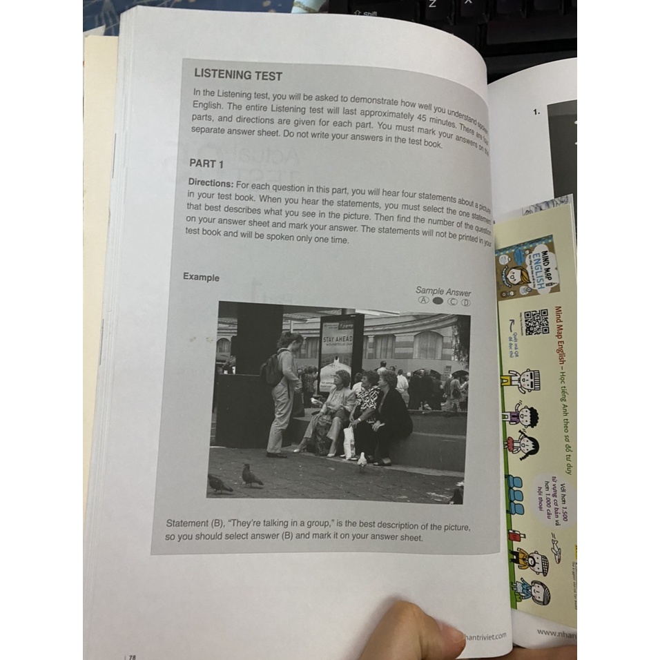 Sách - Tomato Toeic Compact Part 1 &amp; 2 ( Nhân Trí Việt )