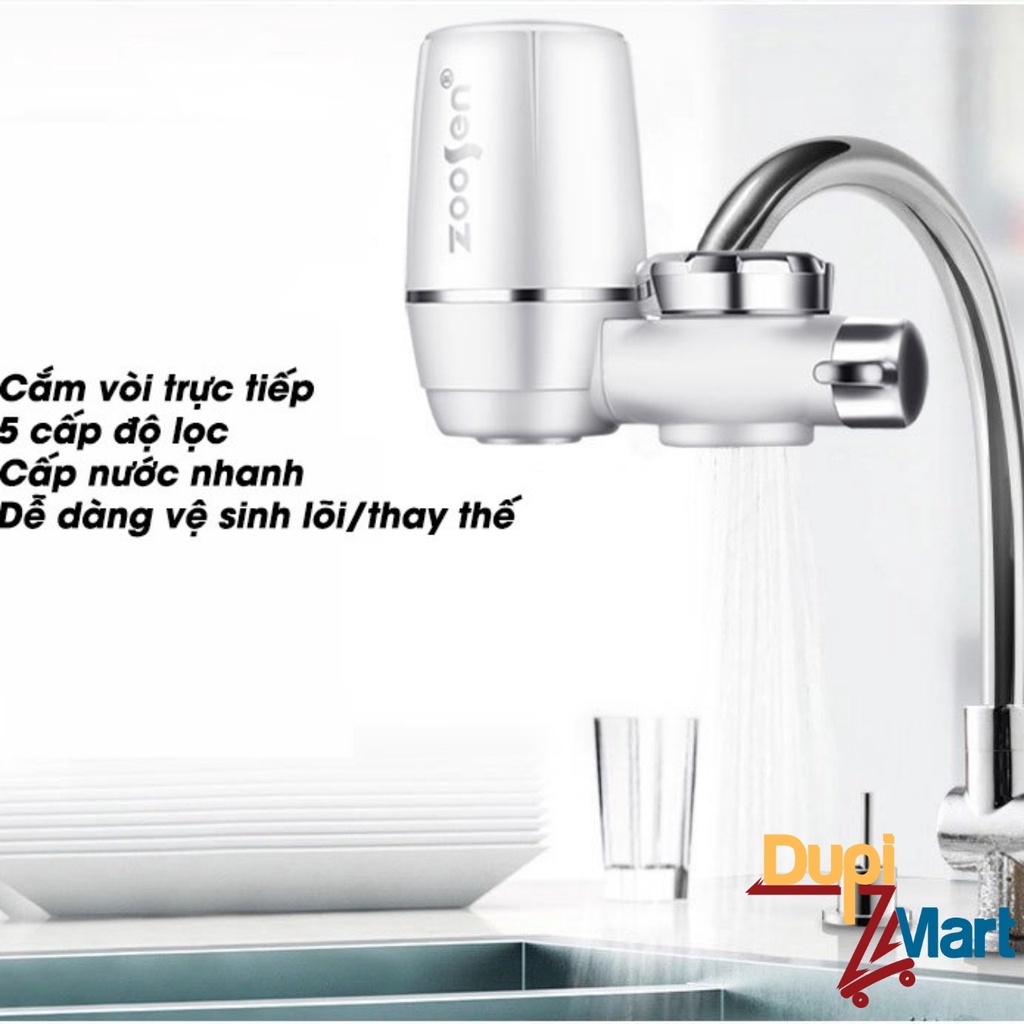 [SIÊU TIỆN ÍCH] Bộ Lọc Nước Trực Tiếp Cắm Vòi Cao CấpThan Hoạt Tính Điệt Khuẩn Với 7 Lớp Lọc Cặn Bận Siêu Sạch