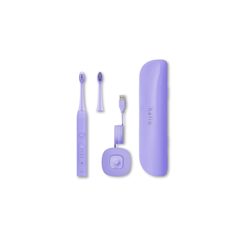 Bàn Chải Điện Làm Trắng Răng Halio Sonic Whitening Electric Toothbrush PRO Periwinkle