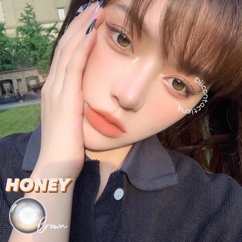 Kính áp tròng HONEY BROWN
