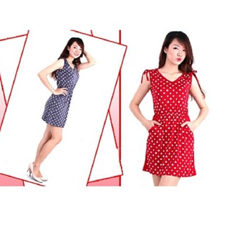 Đầm cotton chun eo mặc nhà cực mát và dễ thương