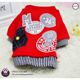 Áo M36 đáng yêu cho chó mèo 😘😘😘