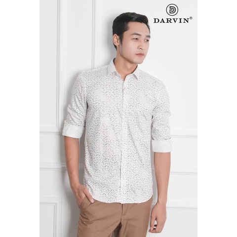 [Giá hủy diệt] Áo sơ mi tay dài lịch lãm DARVIN, sơ mi công sở, sơ mi tiệc