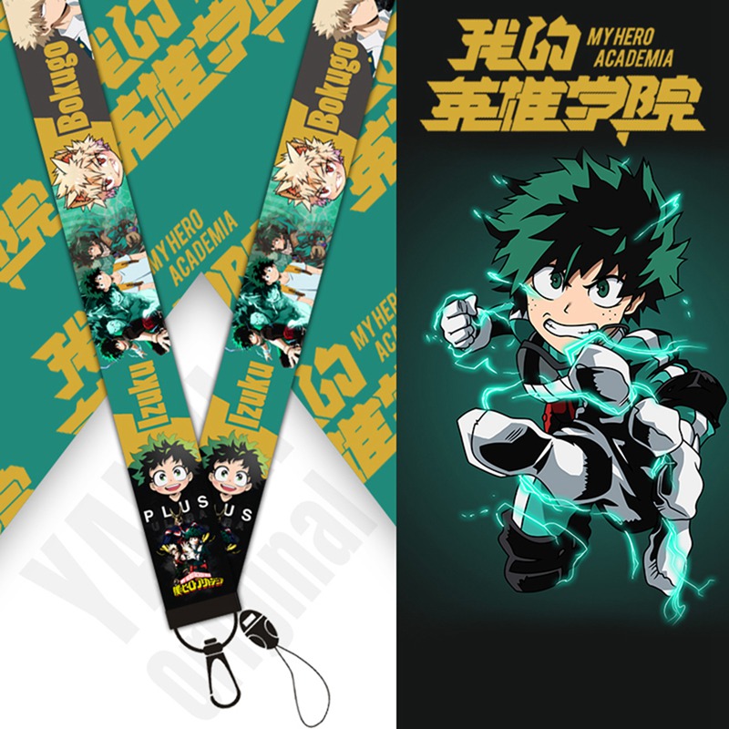 Móc Khóa Điện Thoại Hình Nhân Vật Phim My Hero Academia