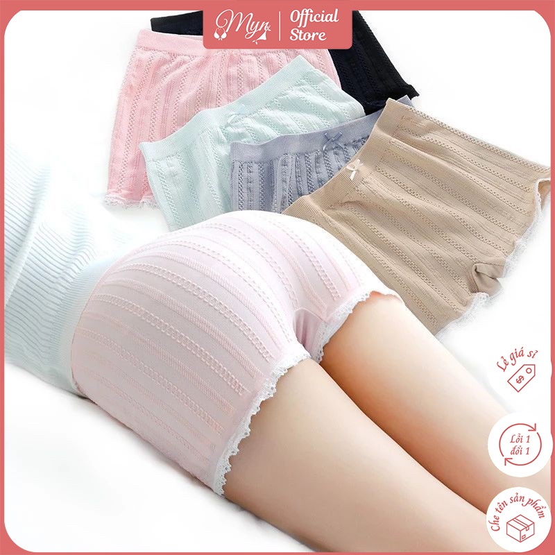 Quần mặc váy dệt gân cao cấp