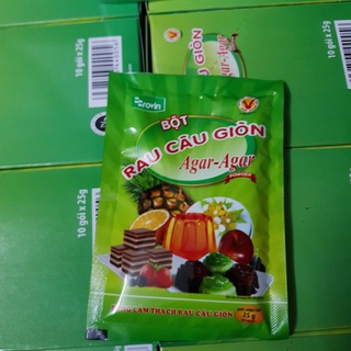 Bột rau câu giòn Agar Agar