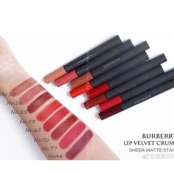 Son Burberry Lip Velvet Crush