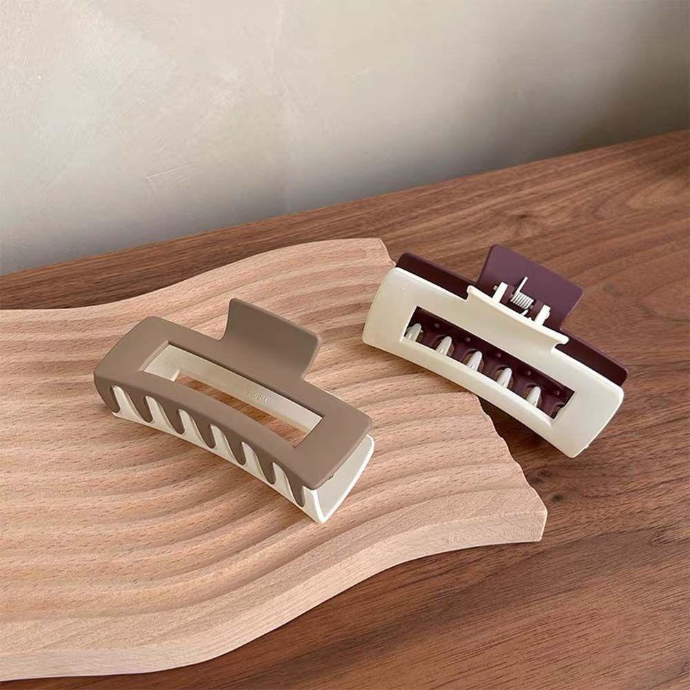 EXPEN Kẹp Tóc Dạng Móng Vuốt Phong Cách Hàn Quốc Đơn Giản Cho Nữ