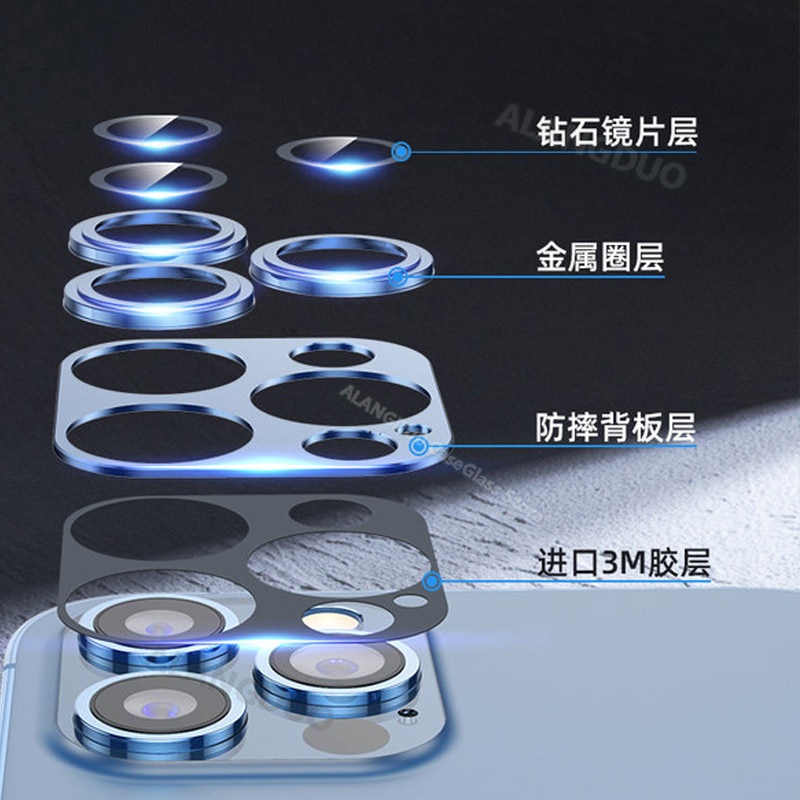 Toàn Bộ Ốp Lưng Kính Cường Lực Bảo Vệ camera Cho iphone 15 14 13 12 pro max iphone 13 12 mini 14 plus 15pro max