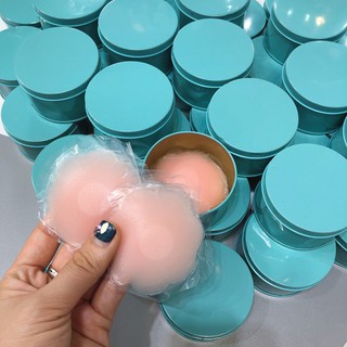 Miếng dán ngực silicon hộp sắt (5 đôi)