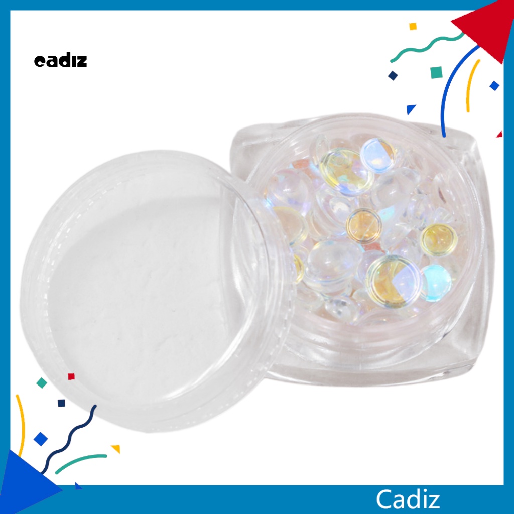 1 Hộp Phụ Kiện Trang Trí Móng Tay Lấp Lánh DIY