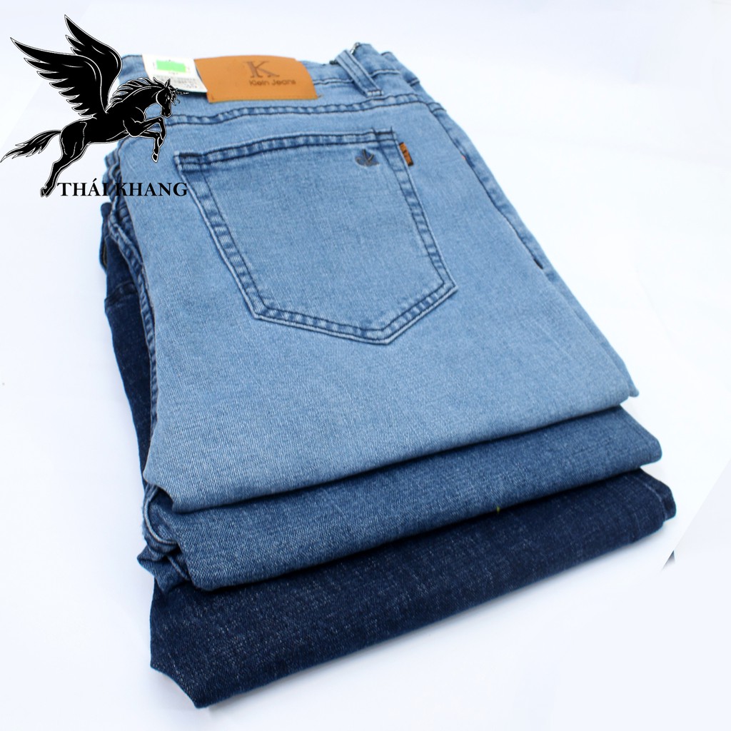 quần jean nam ống rộng trung niên co dãn cao cấp xuất khẩu loại quần dài jean form chuẩn vải mềm đẹp QJDCC02 | BigBuy360 - bigbuy360.vn